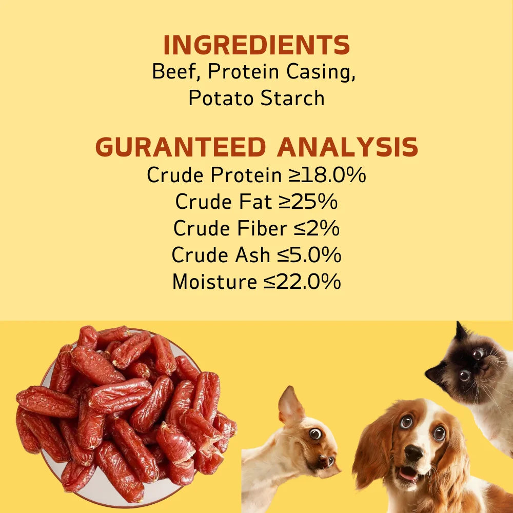 Beef Sausage, Natural Treats, Healthy