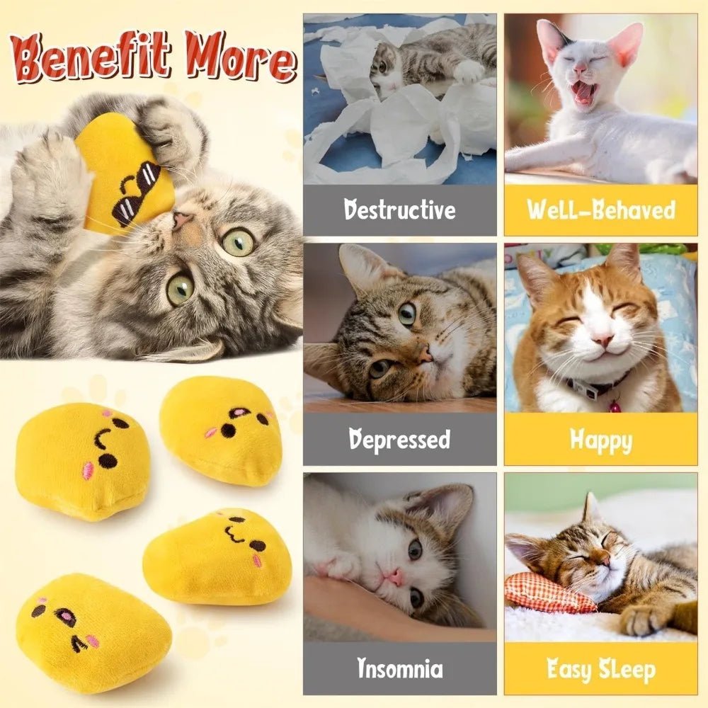 Catnip Interactive Fried Chicken Nuggets Toys