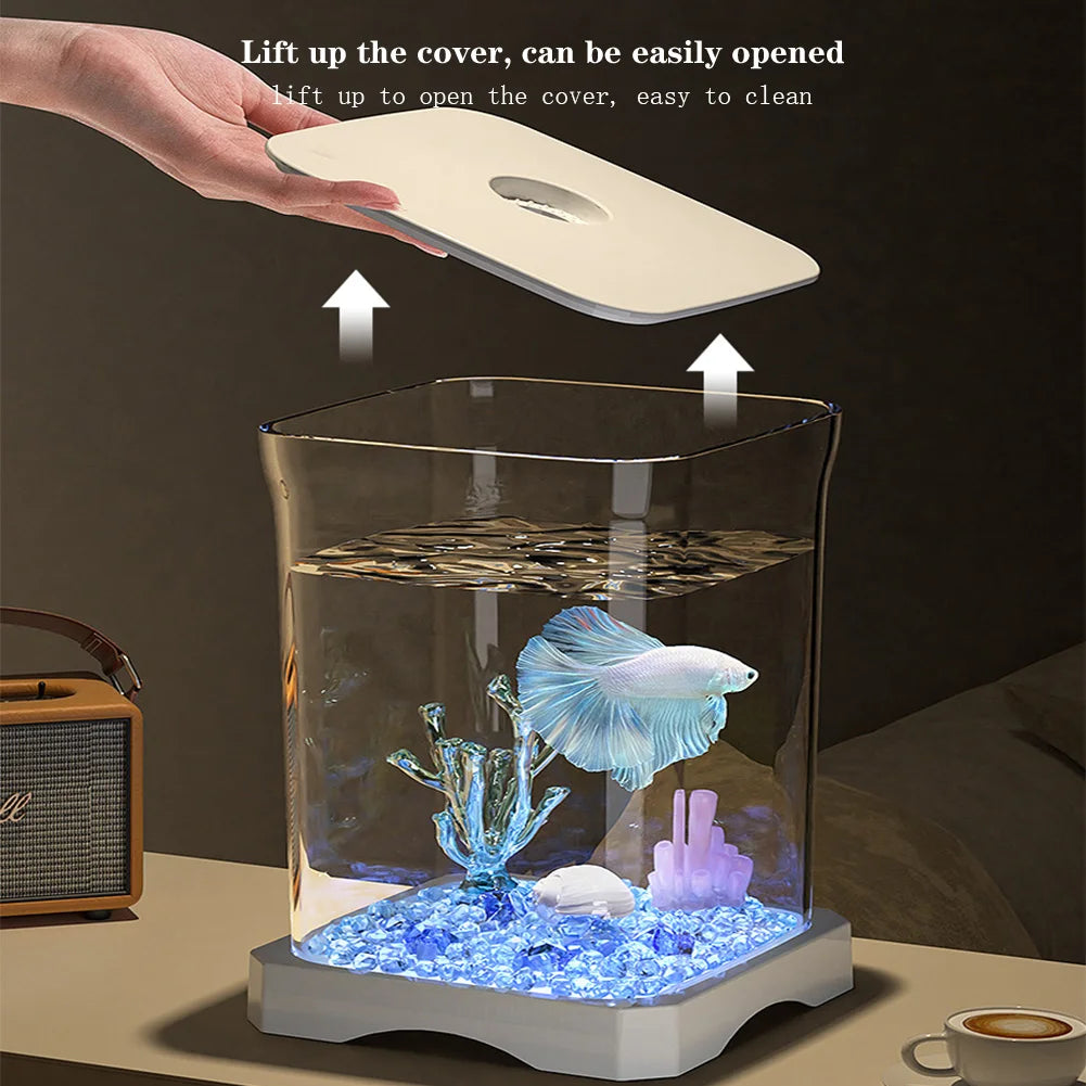 Betta Fish Tank Aquarium Starter Kit
