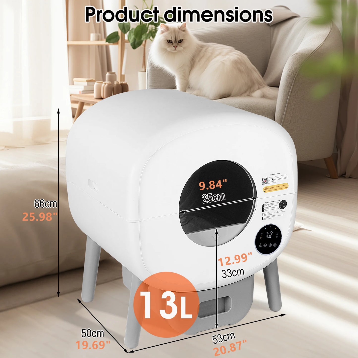 Automatic Smart Cat Litter Box