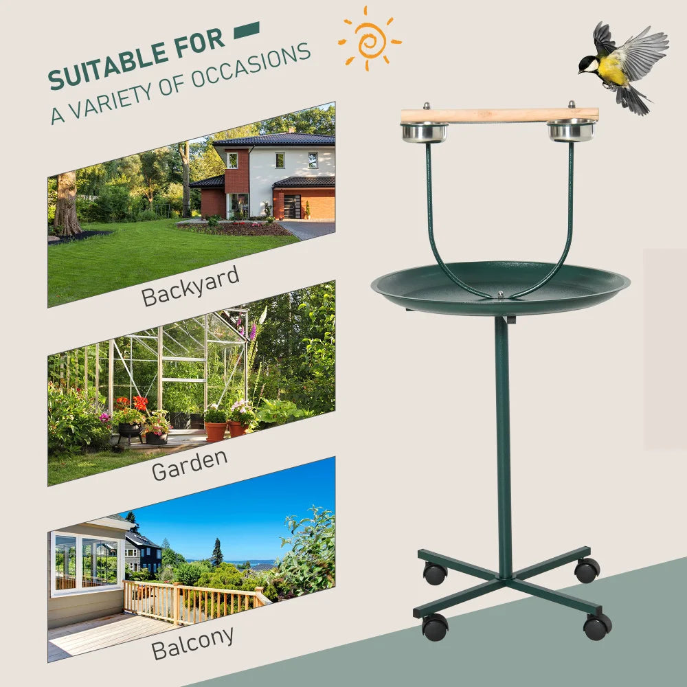Bird Rolling T-Stand Activity Playground