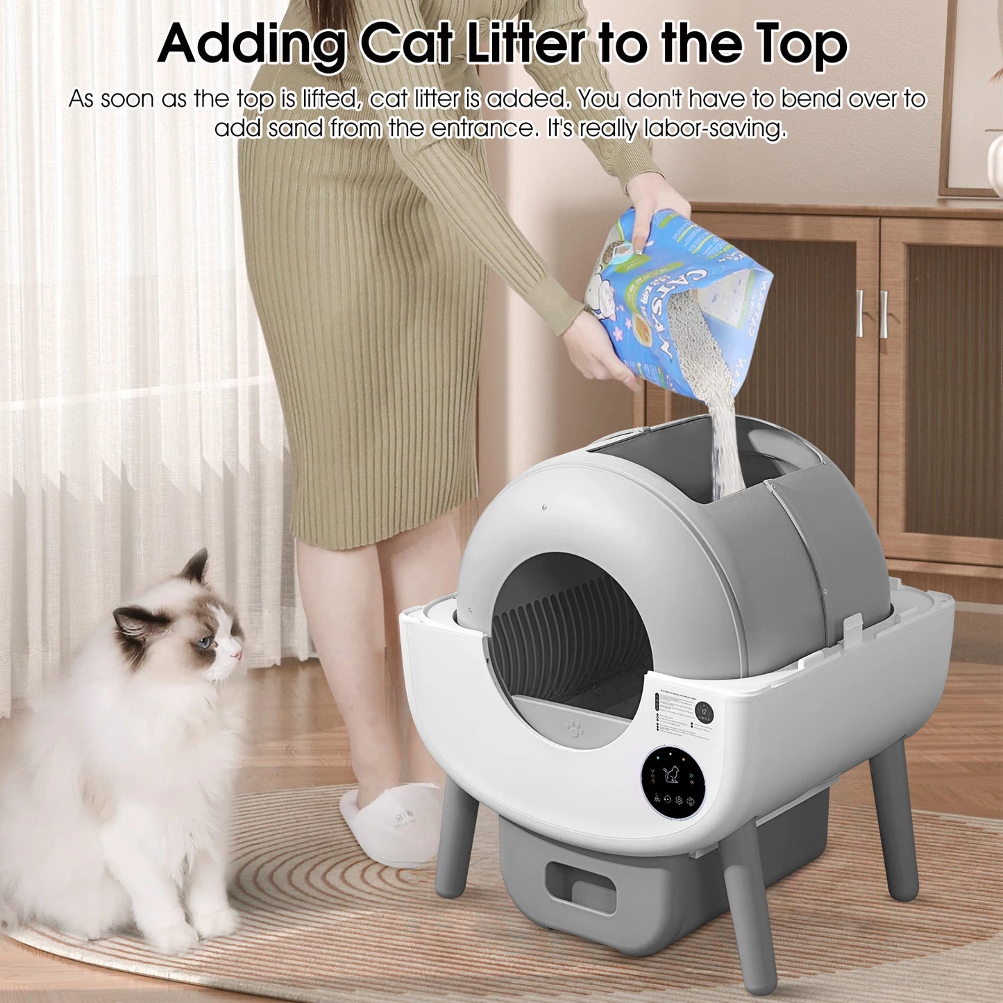 Automatic Smart Cat Litter Box