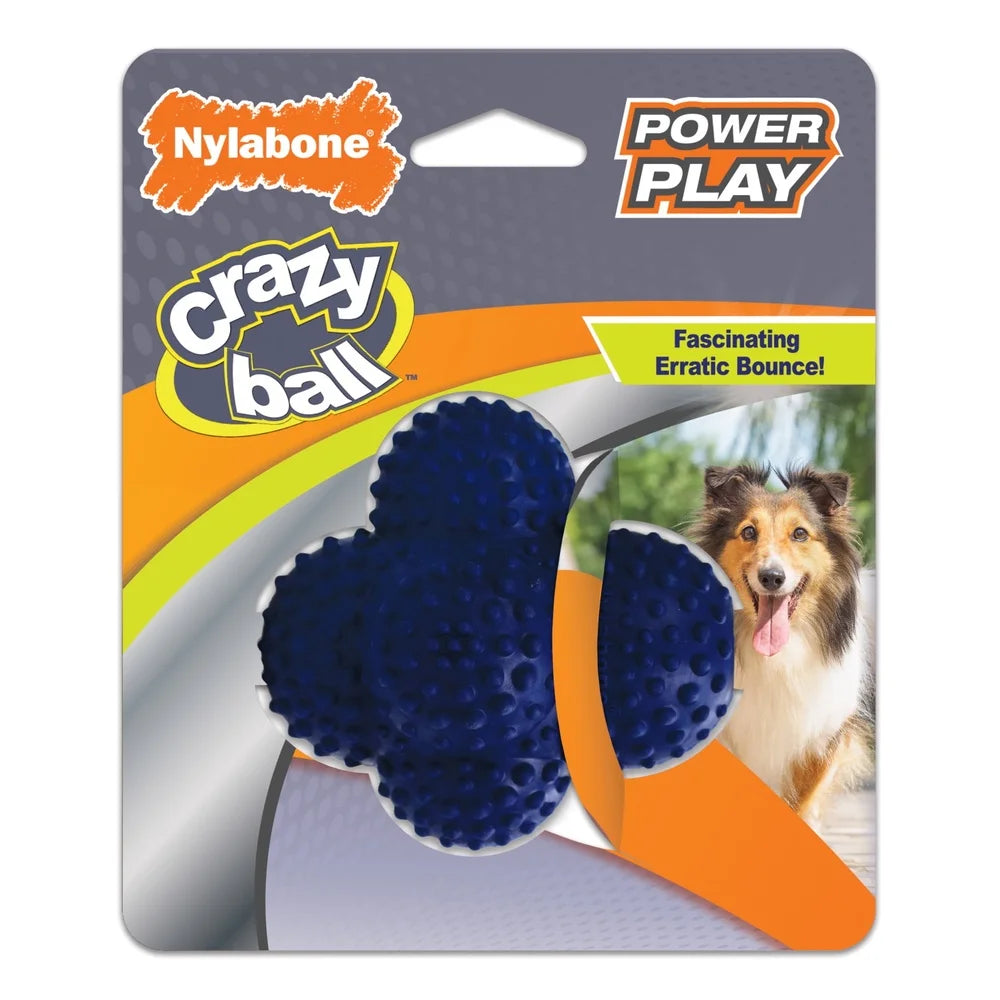 Bouncy Fetch Ball Durable Rubber Interactive Toy