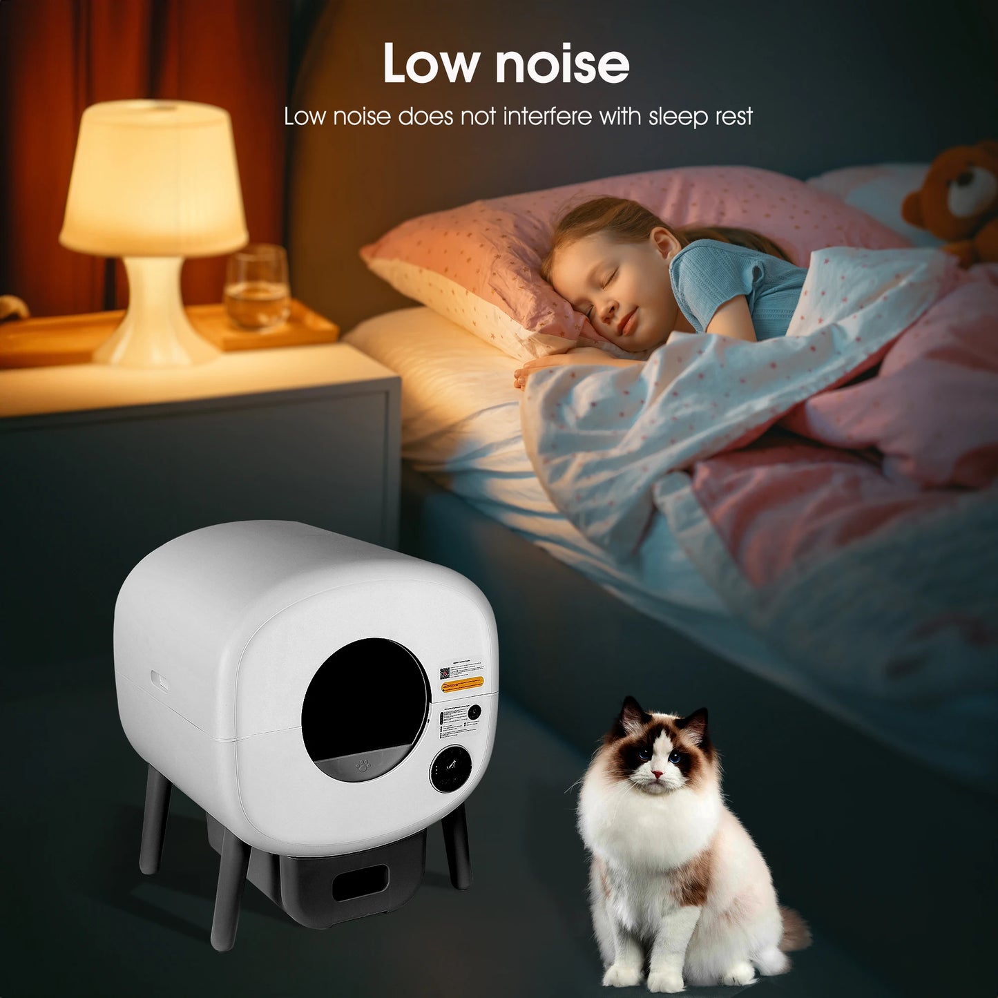 Automatic Smart Cat Litter Box