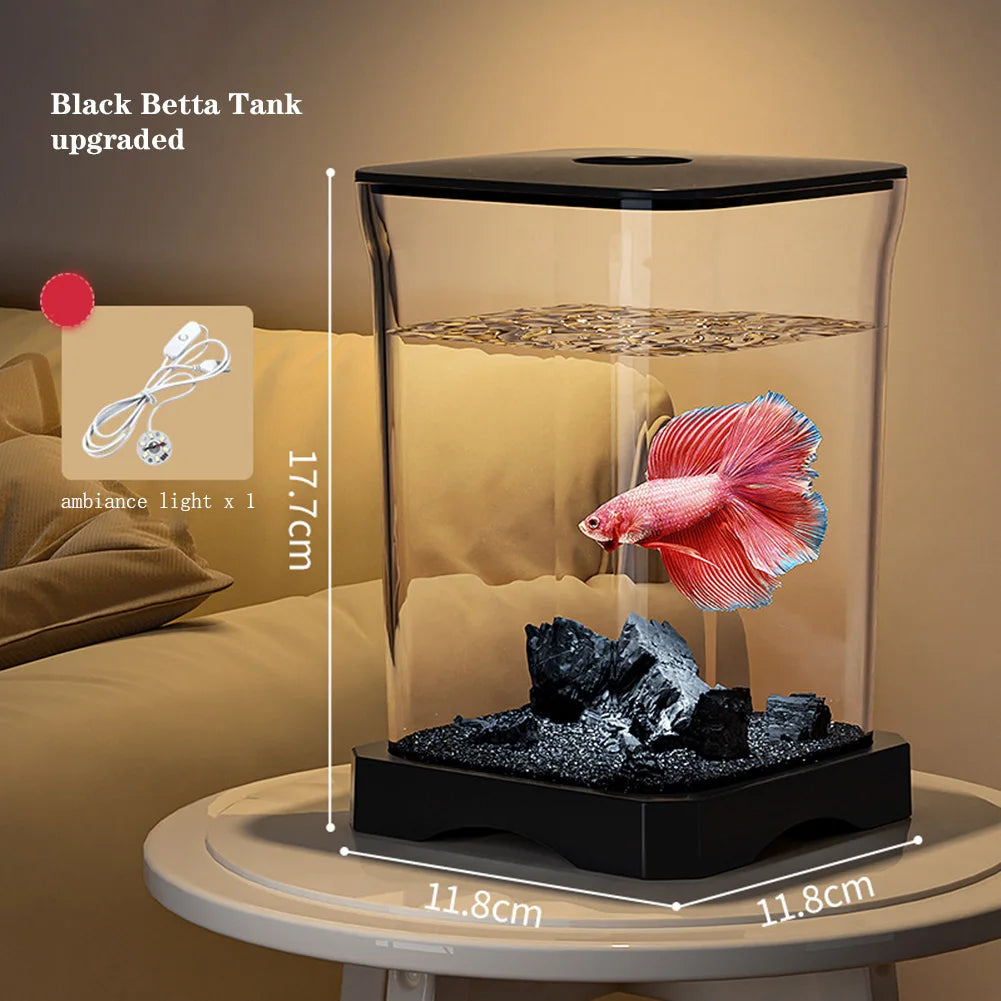 Betta Fish Tank Aquarium Starter Kit