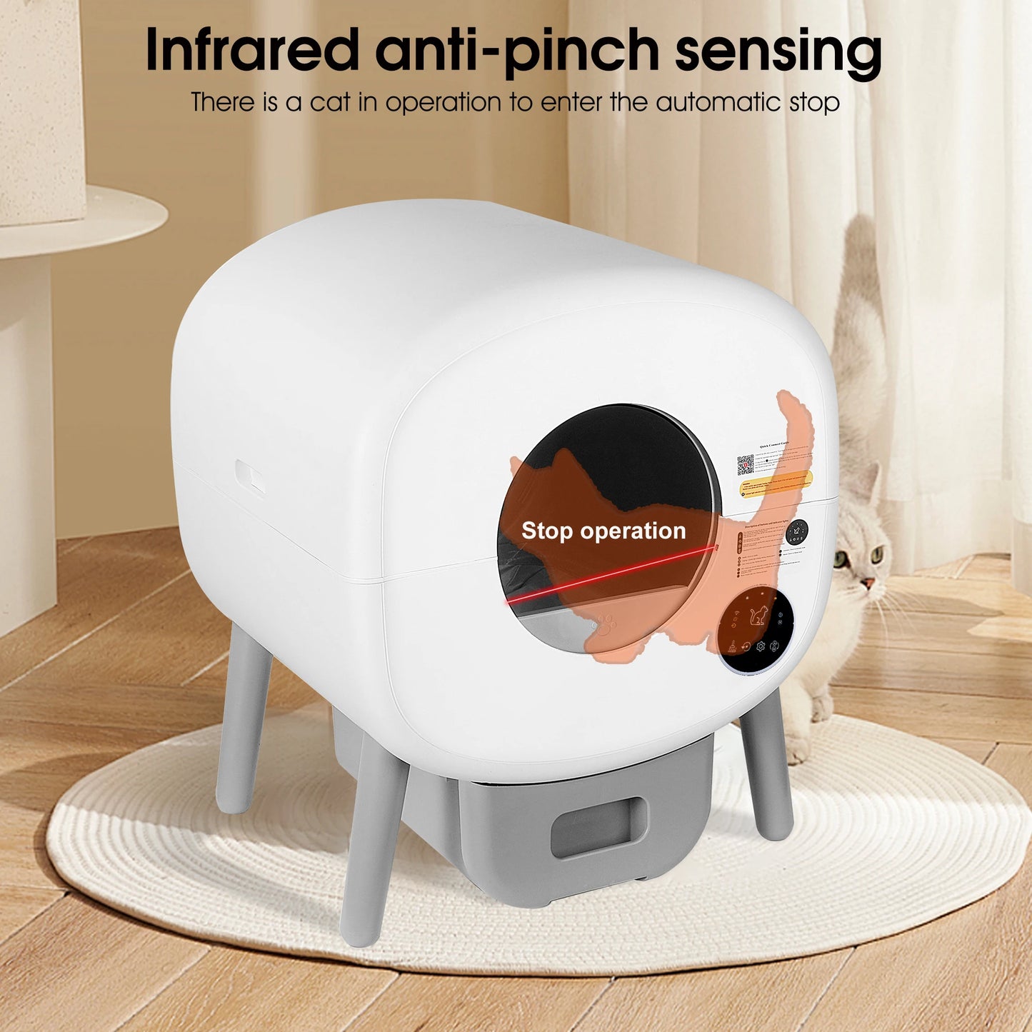 Automatic Smart Cat Litter Box