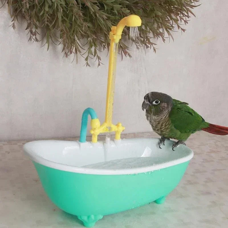 Automatic Bird Shower Bowl