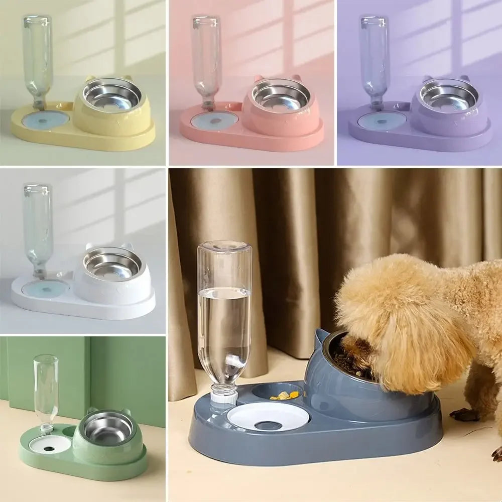 New 2-in-1 Pet Bowl Water Dispenser