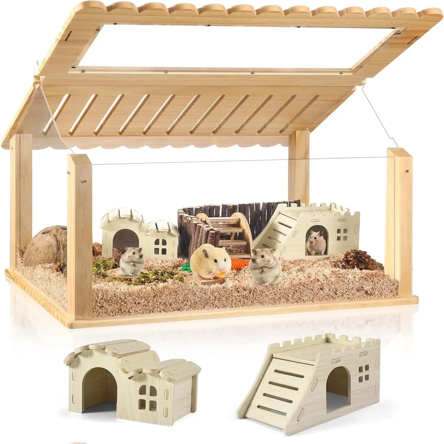 Rabbit Hutch with 2 Large Rooms