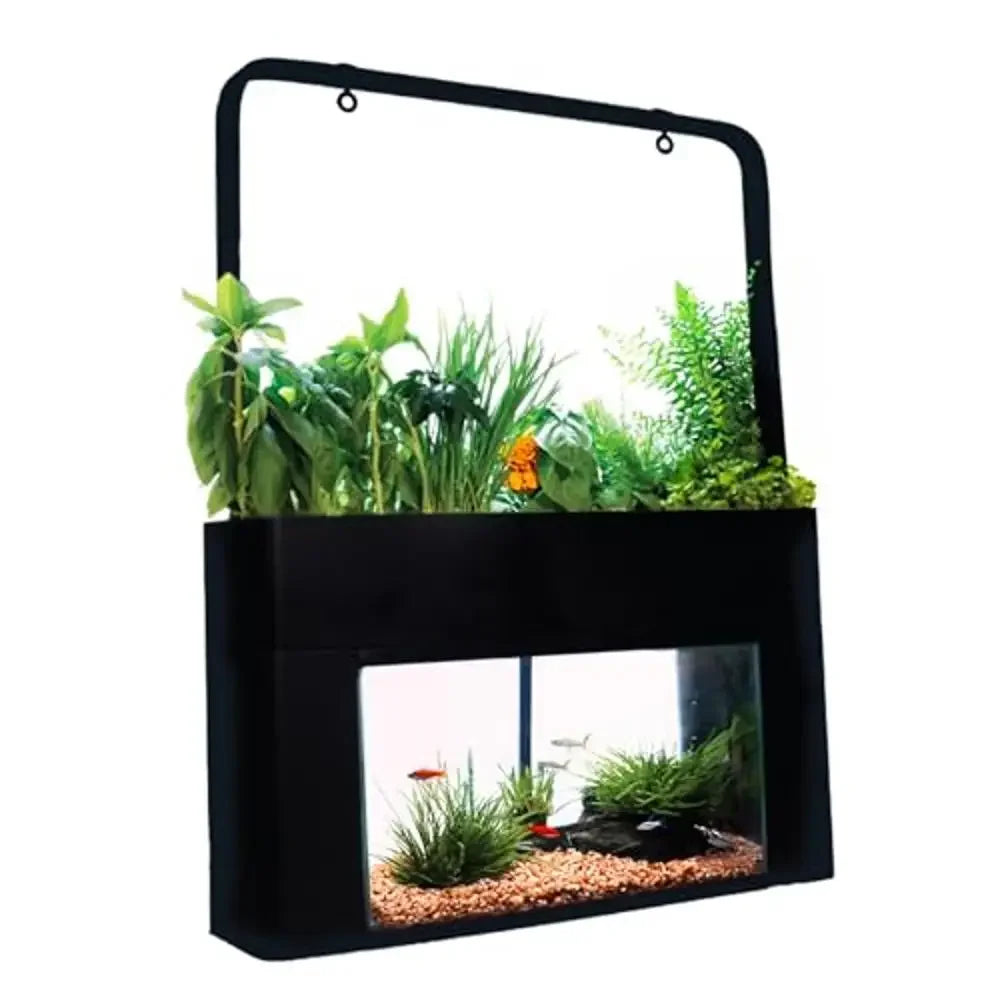 Aquaponics Ecosystem Kit 10 Gallon Aquarium Desktop