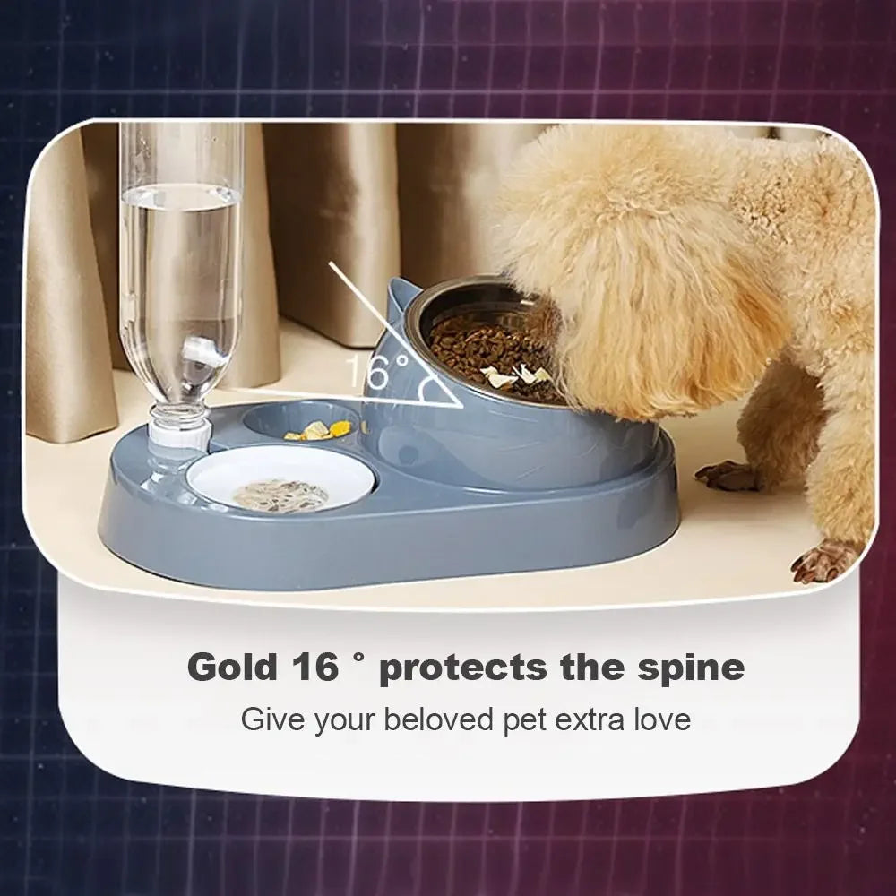 New 2-in-1 Pet Bowl Water Dispenser